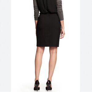 Classic Banana Republic Black Cotton Pencil Skirt (4 US)
